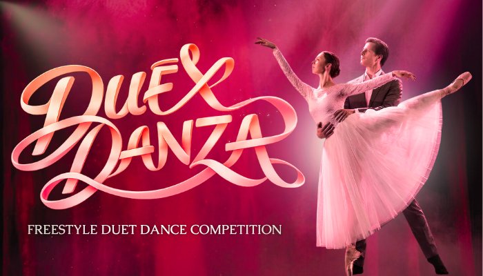 Duex Danza freestyle duet dance competition poster